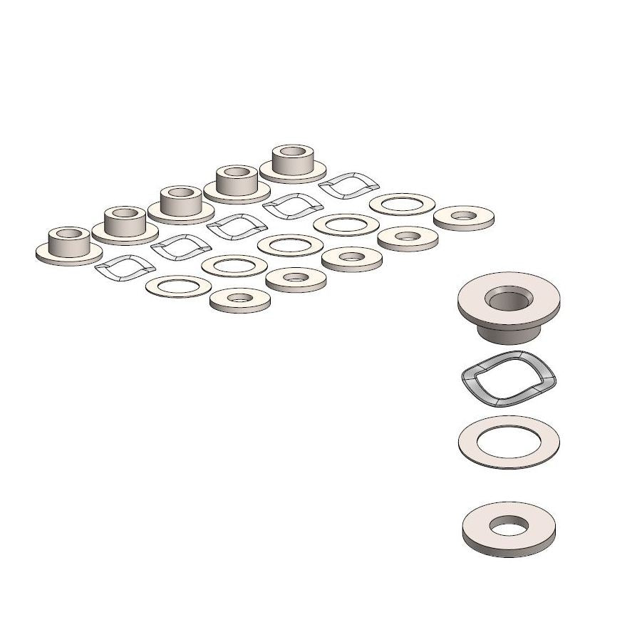 Moto-Master BMW floater kit for OEM riveted 4.5mm 11/2007 - 213072