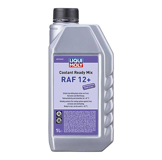 Liqui Moly Coolant & Antifreeze Ready Mix RAF 12+ (1 Litre)- 6924