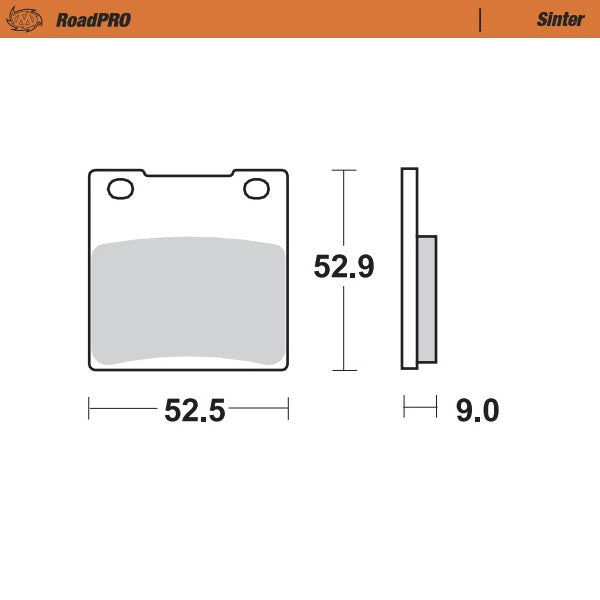 Moto-Master RoadPRO Sinter Brake Pads 401902