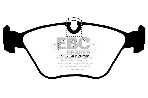EBC Ultimax2™ Brake Pads DP1552