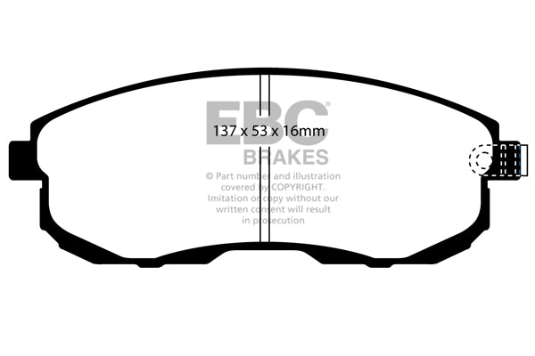 EBC Ultimax2™ Brake Pads DP1636