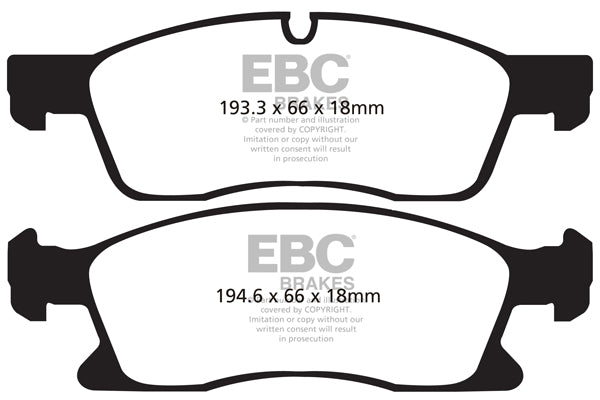 EBC Ultimax2™ Brake Pads DP1871