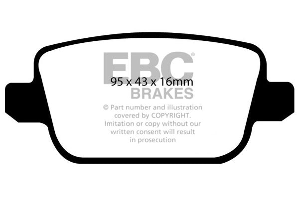 EBC Ultimax2™ Brake Pads DP1933