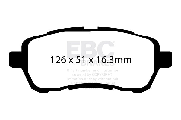 EBC Ultimax2™ Brake Pads DPX2003