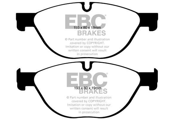 EBC Ultimax2™ Brake Pads DPX2019