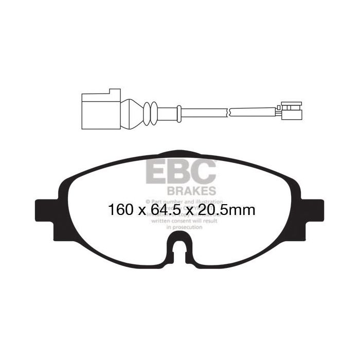 EBC Yellowstuff™ Brake Pads DP42150R