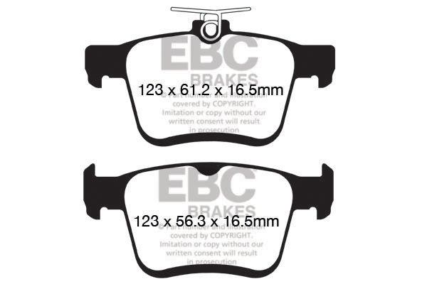 EBC Ultimax2™ Brake Pads DPX2153