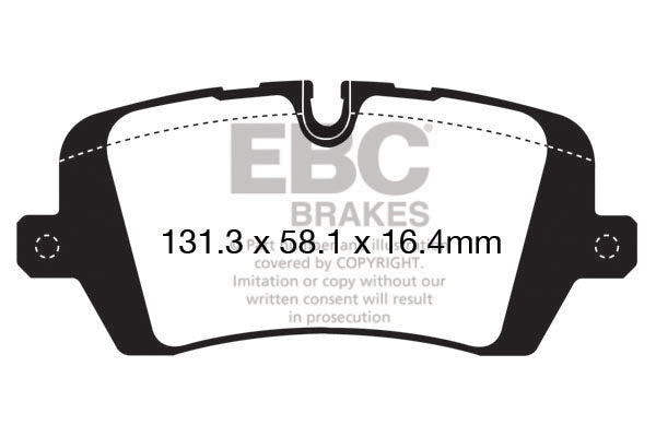 EBC Ultimax2™ Brake Pads DPX2161