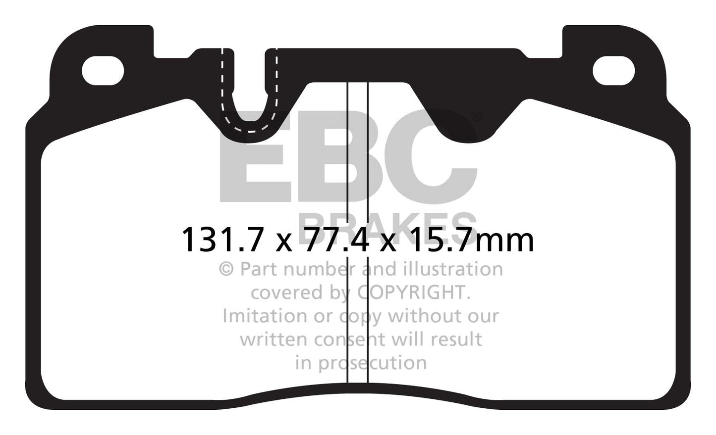 EBC Ultimax2™ Brake Pads DPX2168