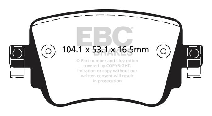 EBC Ultimax2™ Brake Pads DPX2201
