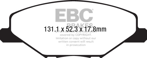 EBC Ultimax2™ Brake Pads DPX2211