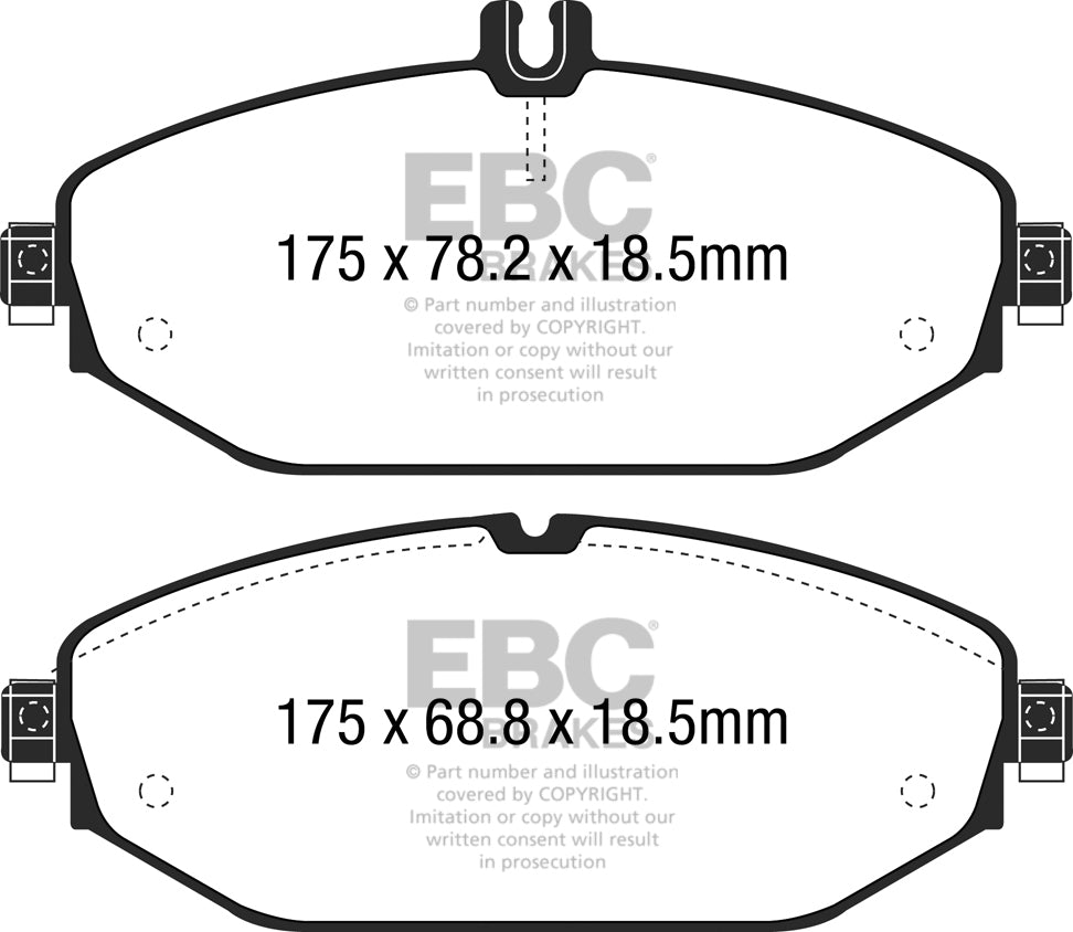EBC Ultimax2™ Brake Pads DPX2214