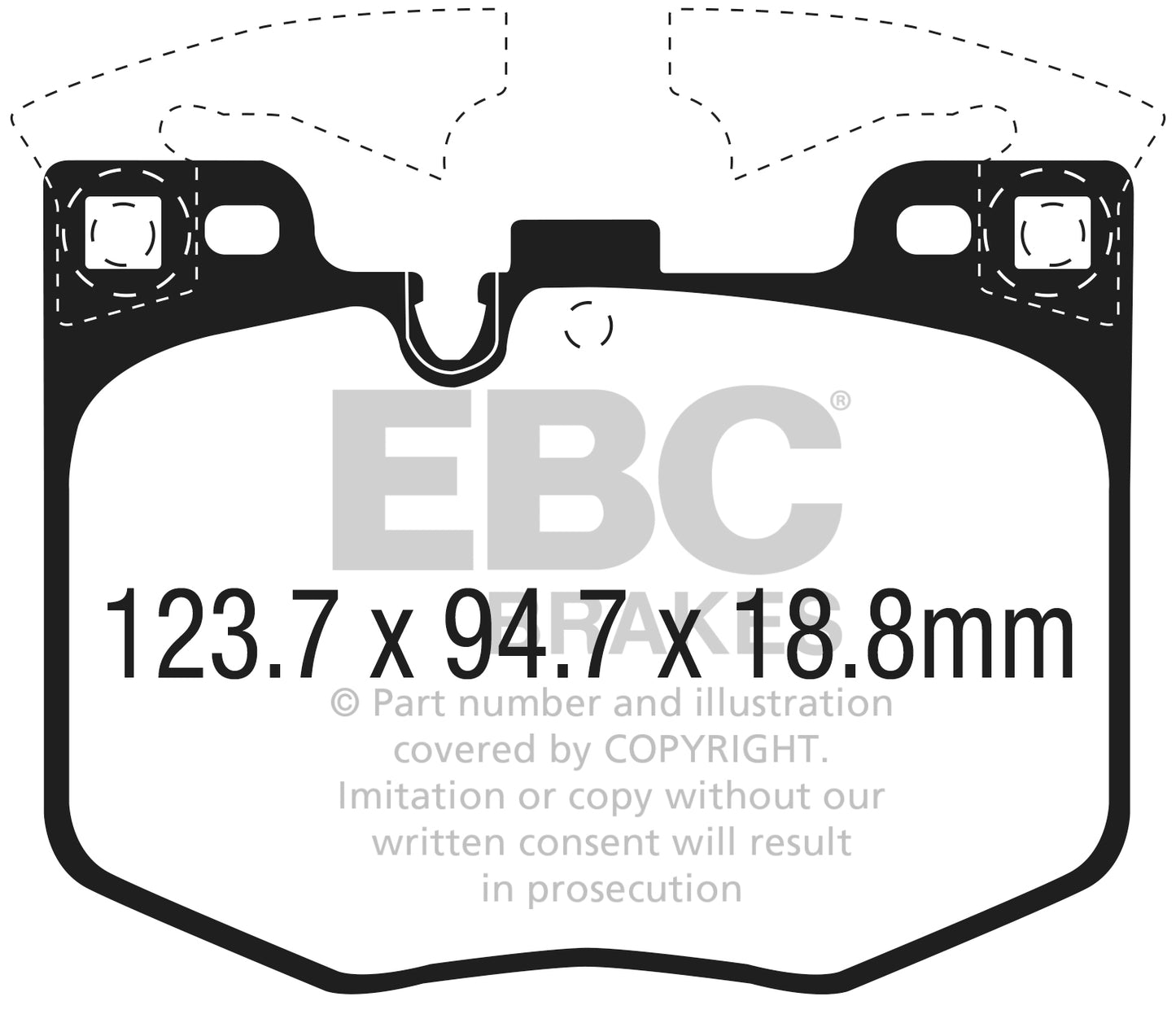 EBC Ultimax2™ Brake Pads DPX2302