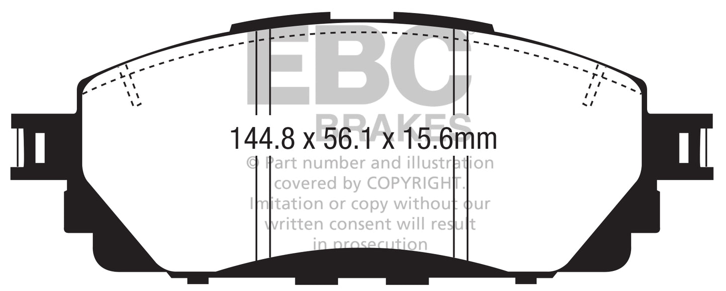 EBC Ultimax2™ Brake Pads DPX2373