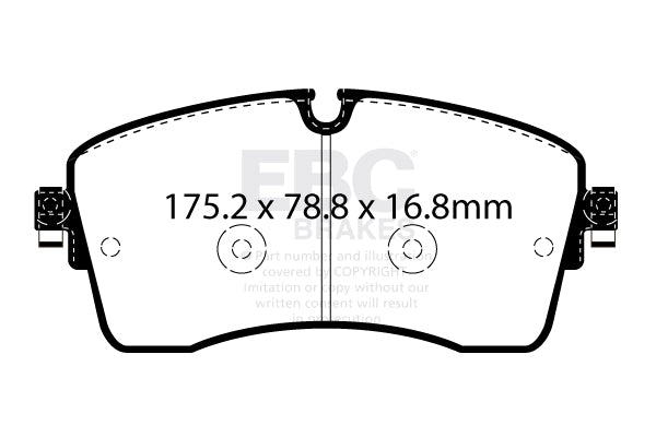 EBC Ultimax2™ Brake Pads DPX2385