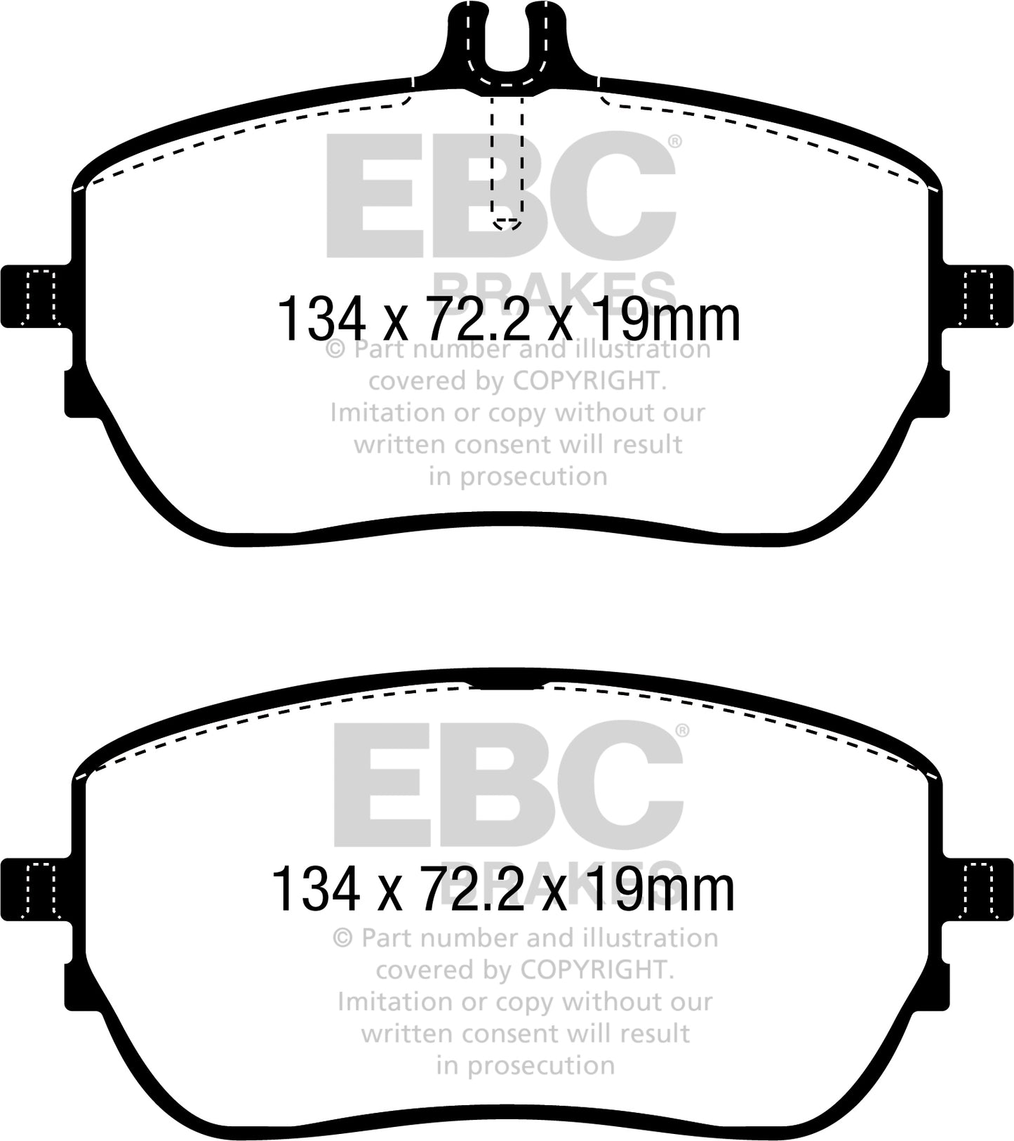 EBC Ultimax2™ Brake Pads DPX2388