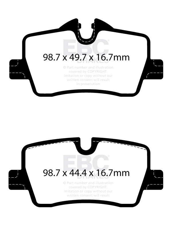 EBC Ultimax2™ Brake Pads DPX2414