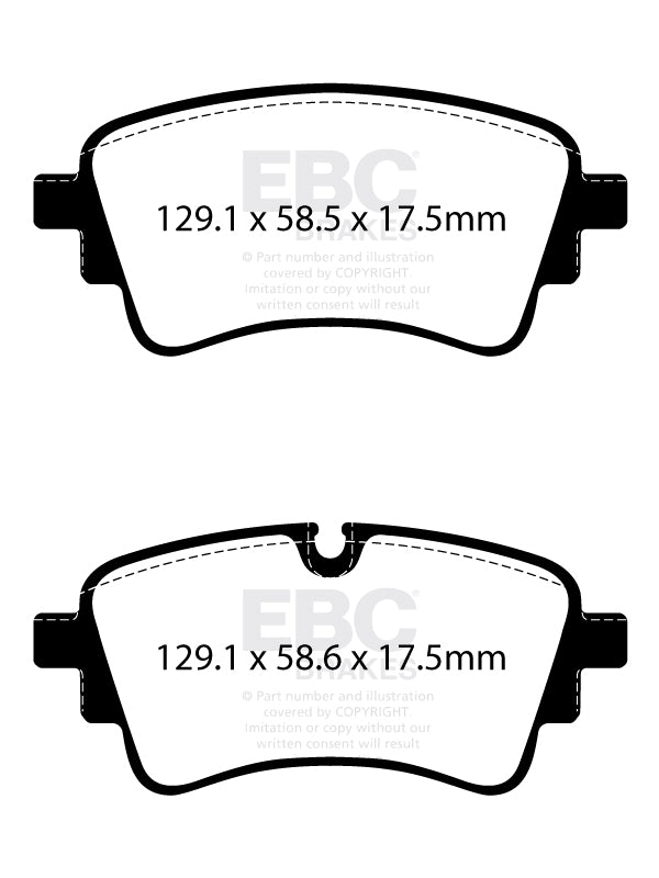 EBC Ultimax2™ Brake Pads DPX2435