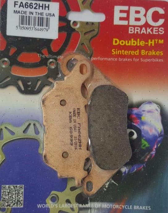EBC Brakes Double-H Series Sintered Brake Pads FA662HH