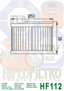 HiflowFiltro Premium Oil Filter HF112
