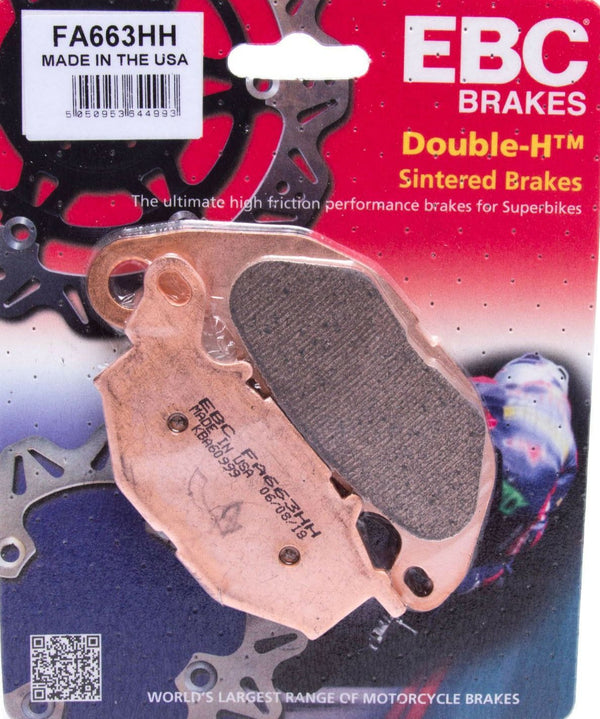 EBC Brakes Double-H Series Sintered Brake Pads FA663HH