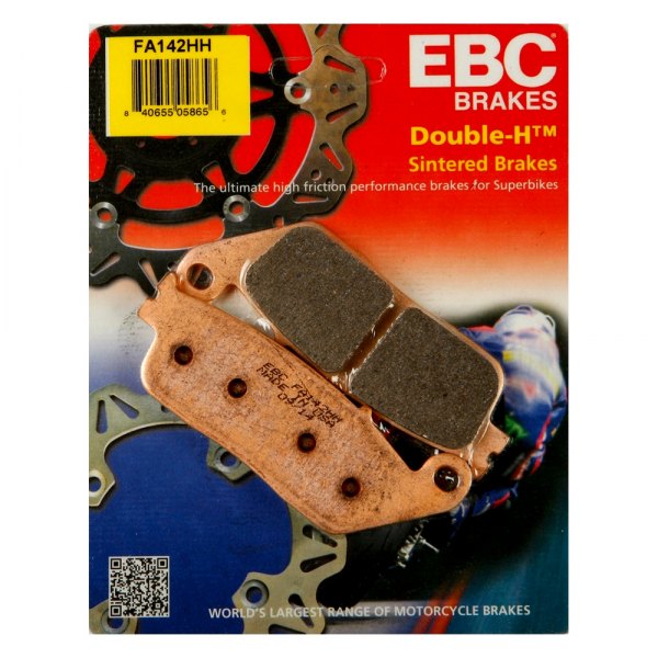 EBC Brakes Double-H Series Sintered Brake Pads FA142HH