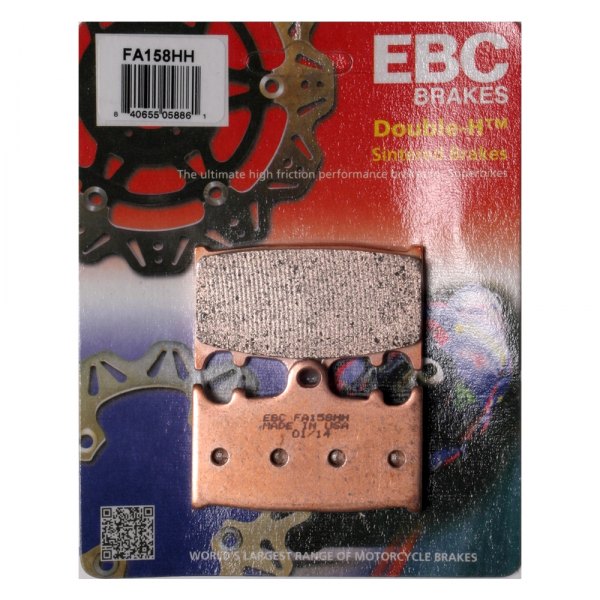 EBC Brakes Double-H Series Sintered Brake Pads FA158HH