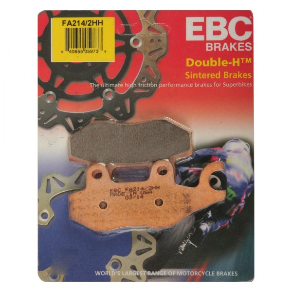 EBC Brakes Double-H Series Sintered Brake Pads FA214/2HH