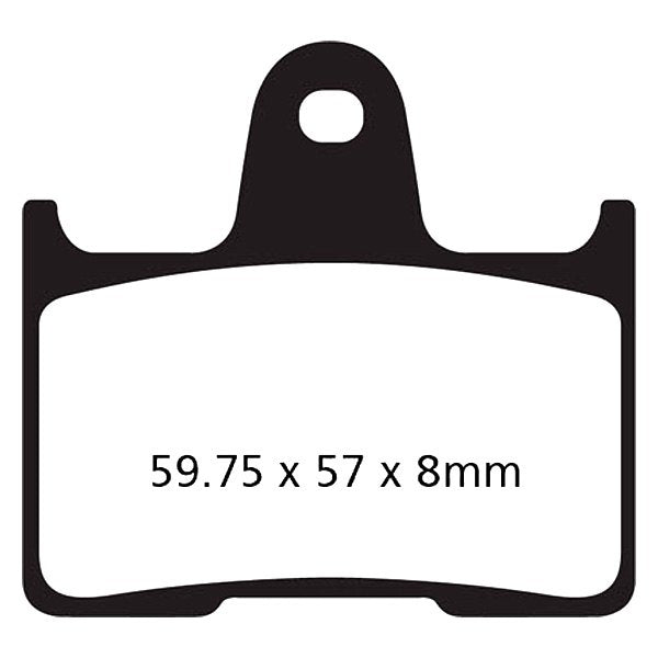 EBC Brakes Double-H Series Sintered Brake Pads FA254HH