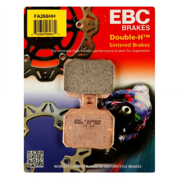 EBC Brakes Double-H Series Sintered Brake Pads FA266HH