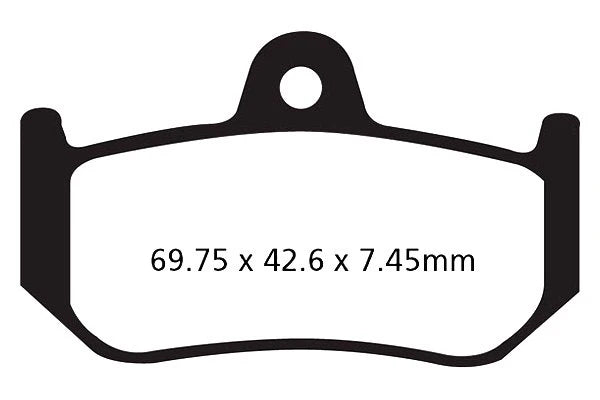 EBC Brakes Double-H Series Sintered Brake Pads FA320HH