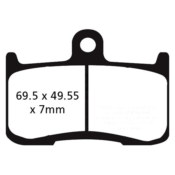 EBC Brakes Double-H Series Sintered Brake Pads FA347HH