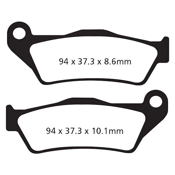 EBC Brakes Double-H Series Sintered Brake Pads FA363HH