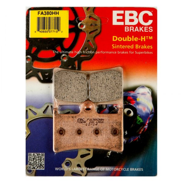 EBC Brakes Double-H Series Sintered Brake Pads FA380HH