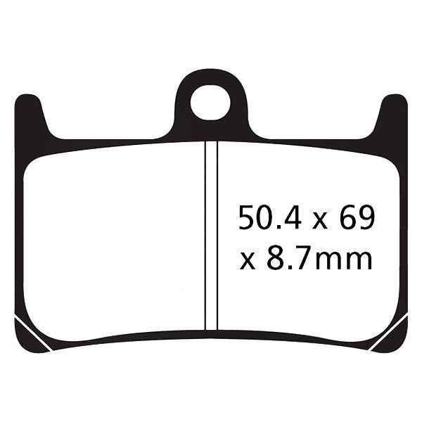 EBC Brakes Double-H Series Sintered Brake Pads FA380HH