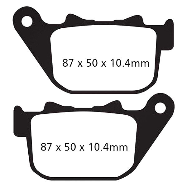 EBC Brakes Double-H Series Sintered Brake Pads FA387HH