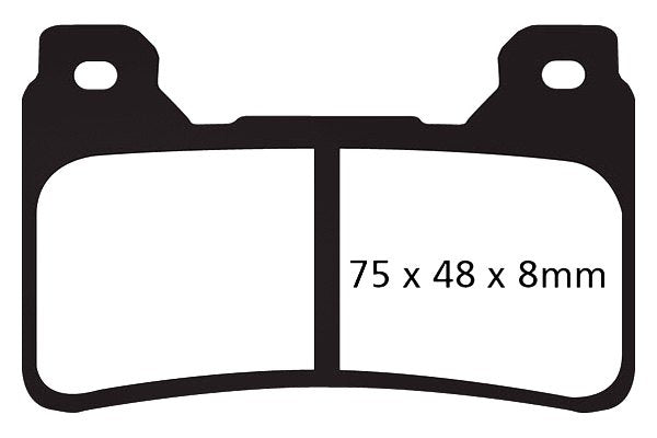 EBC Brakes Double-H Series Sintered Brake Pads FA390HH