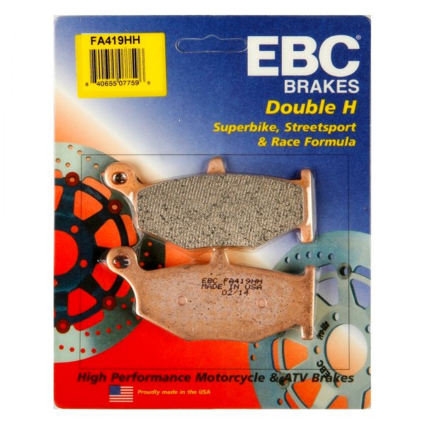 EBC Brakes Double-H Series Sintered Brake Pads FA419HH
