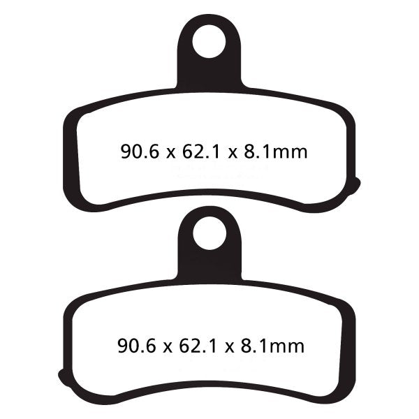EBC Brakes Double-H Series Sintered Brake Pads FA457HH