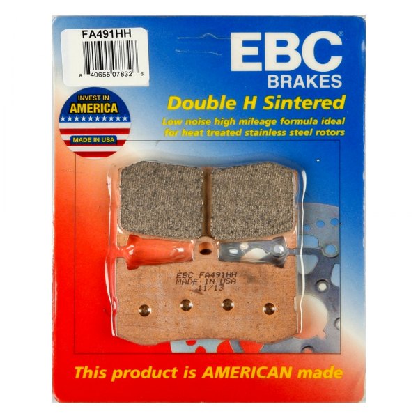 EBC Brakes Double-H Series Sintered Brake Pads FA491HH
