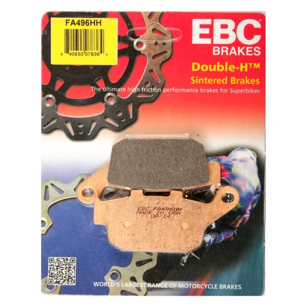 EBC Brakes Double-H Series Sintered Brake Pads FA496HH