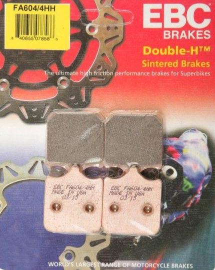 EBC Brakes Double-H Series Sintered Brake Pads FA604/4HH