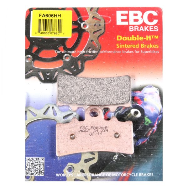 EBC Brakes Double-H Series Sintered Brake Pads FA606HH