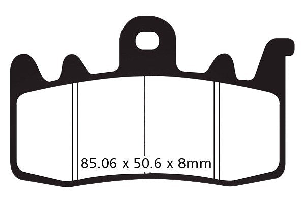 EBC Brakes Double-H Series Sintered Brake Pads FA630HH