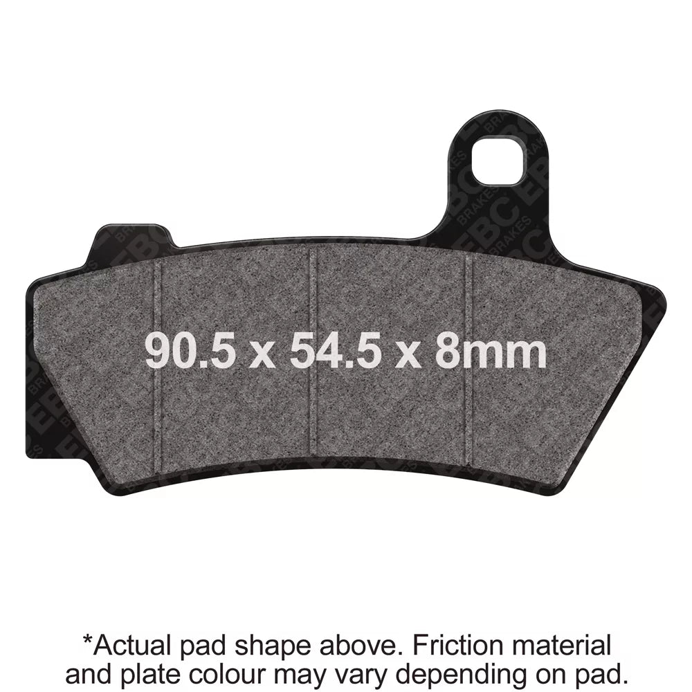 EBC Brakes Double-H Series Sintered Brake Pads FA749HH