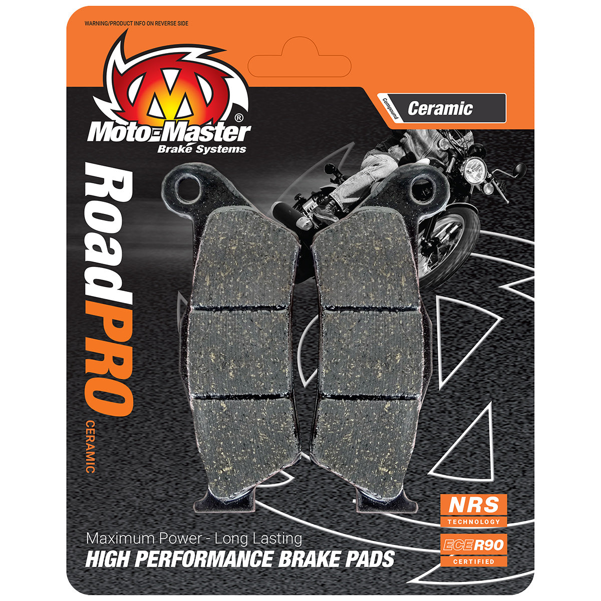 Moto-Master RoadPRO Ceramic Brake Pads 412604