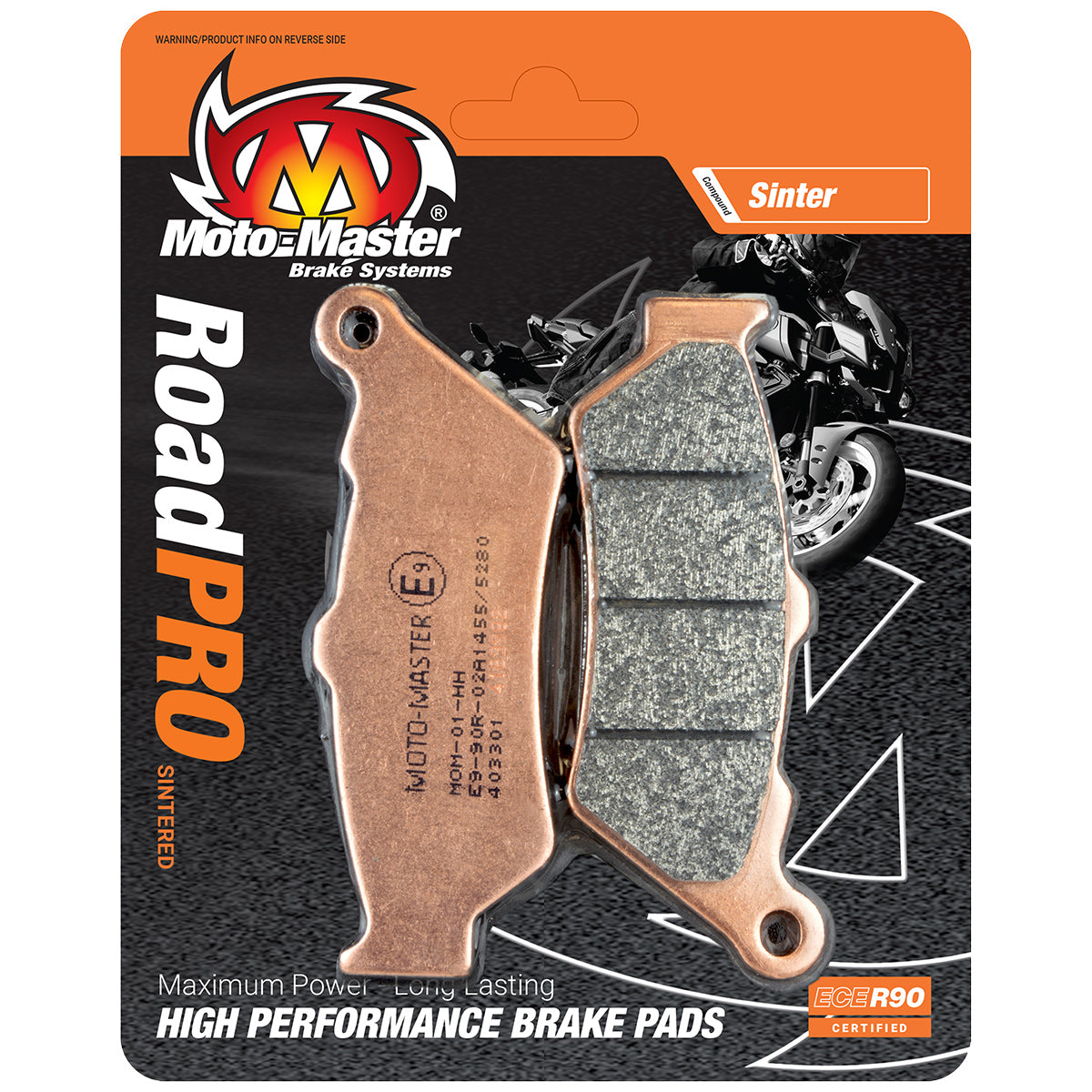 Moto-Master RoadPRO Sinter Brake Pads