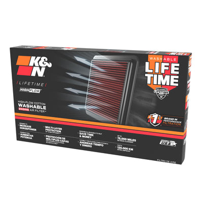 K&N Replacement Air Filter 33-2996