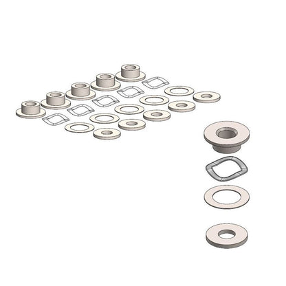 Moto-Master BMW floater kit for OEM riveted 4.5mm 11/2007 - 213072