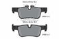 HELLA PAGID Brake Pad Set T2399
